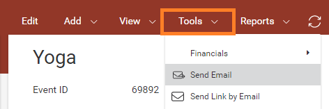 Send email 1